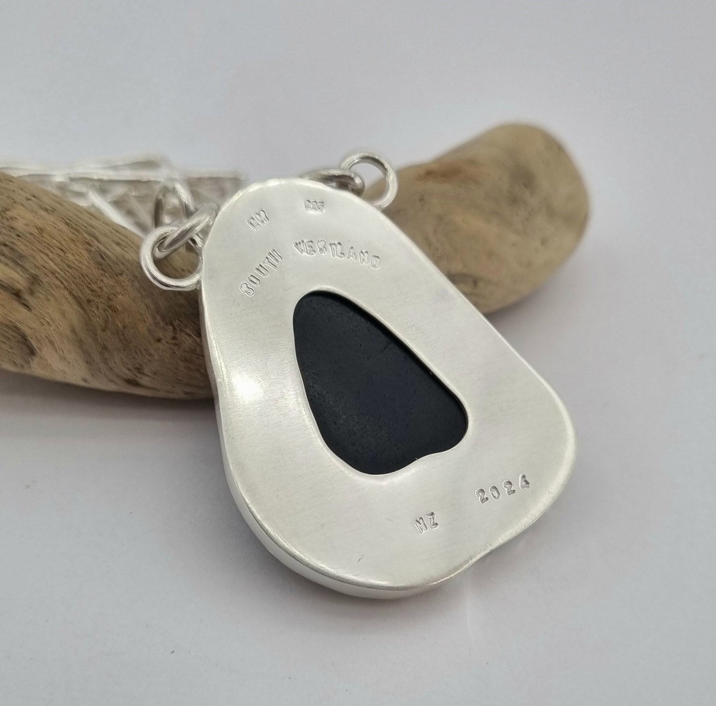 South Westland Beach Pebble Necklace