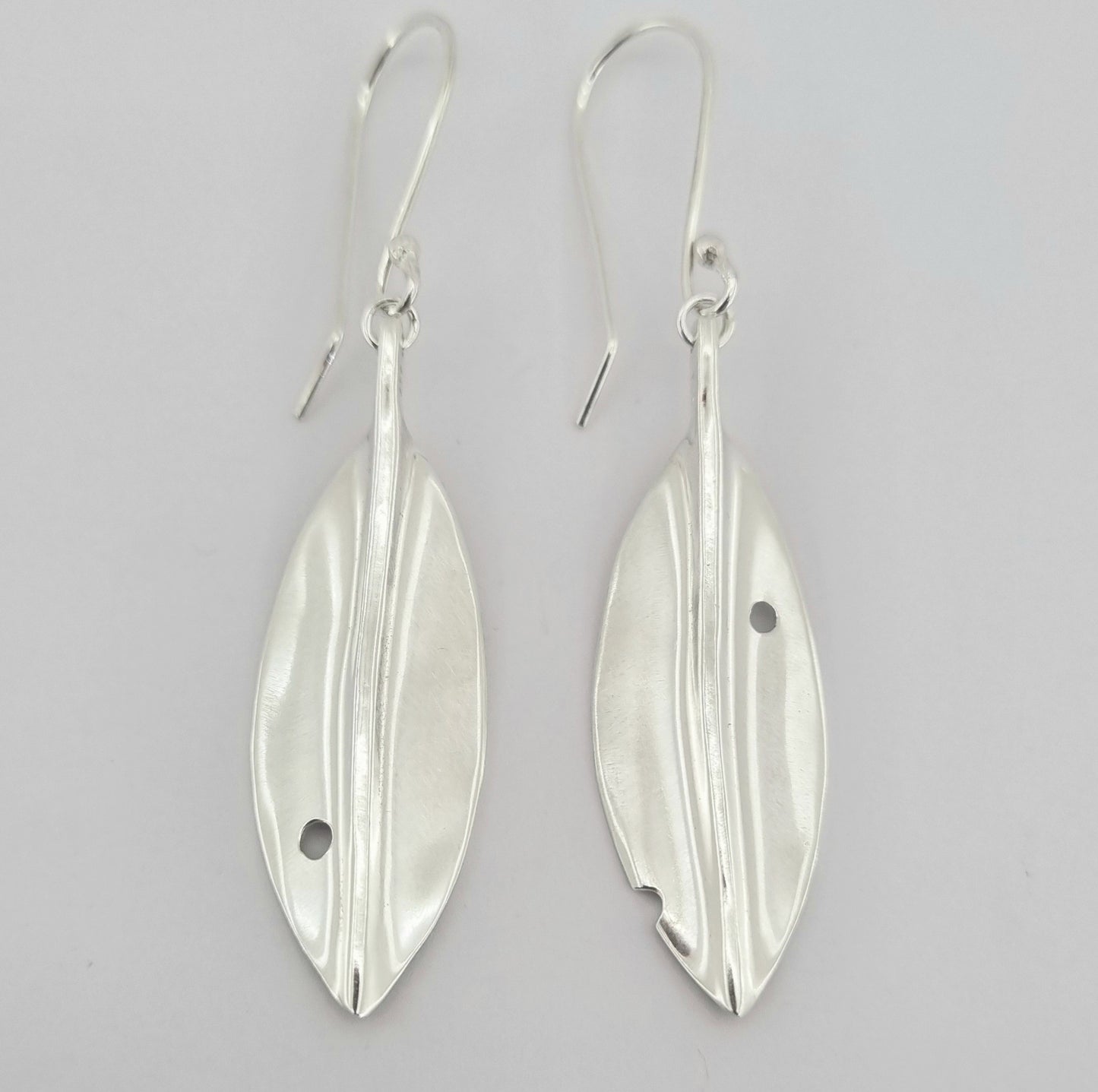 Pōhutukawa Leaf Earrings
