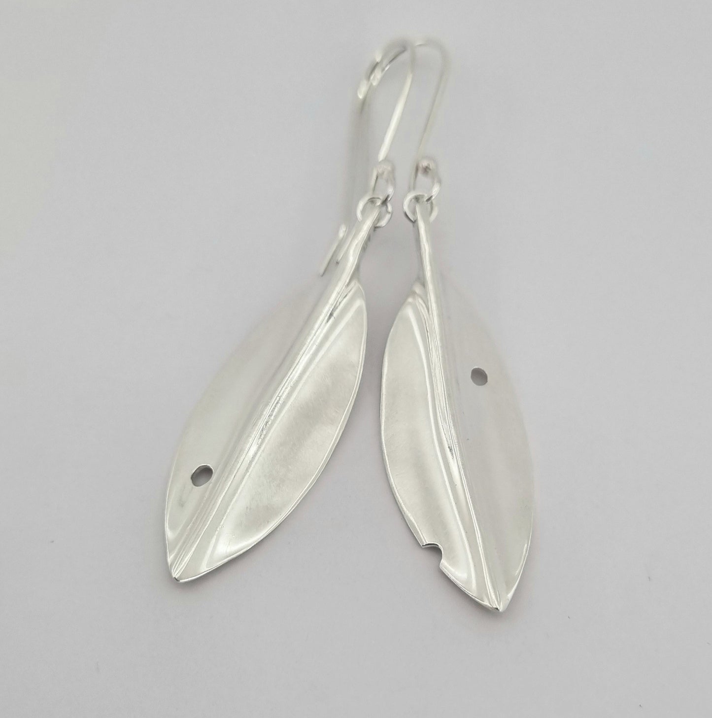 Pōhutukawa Leaf Earrings